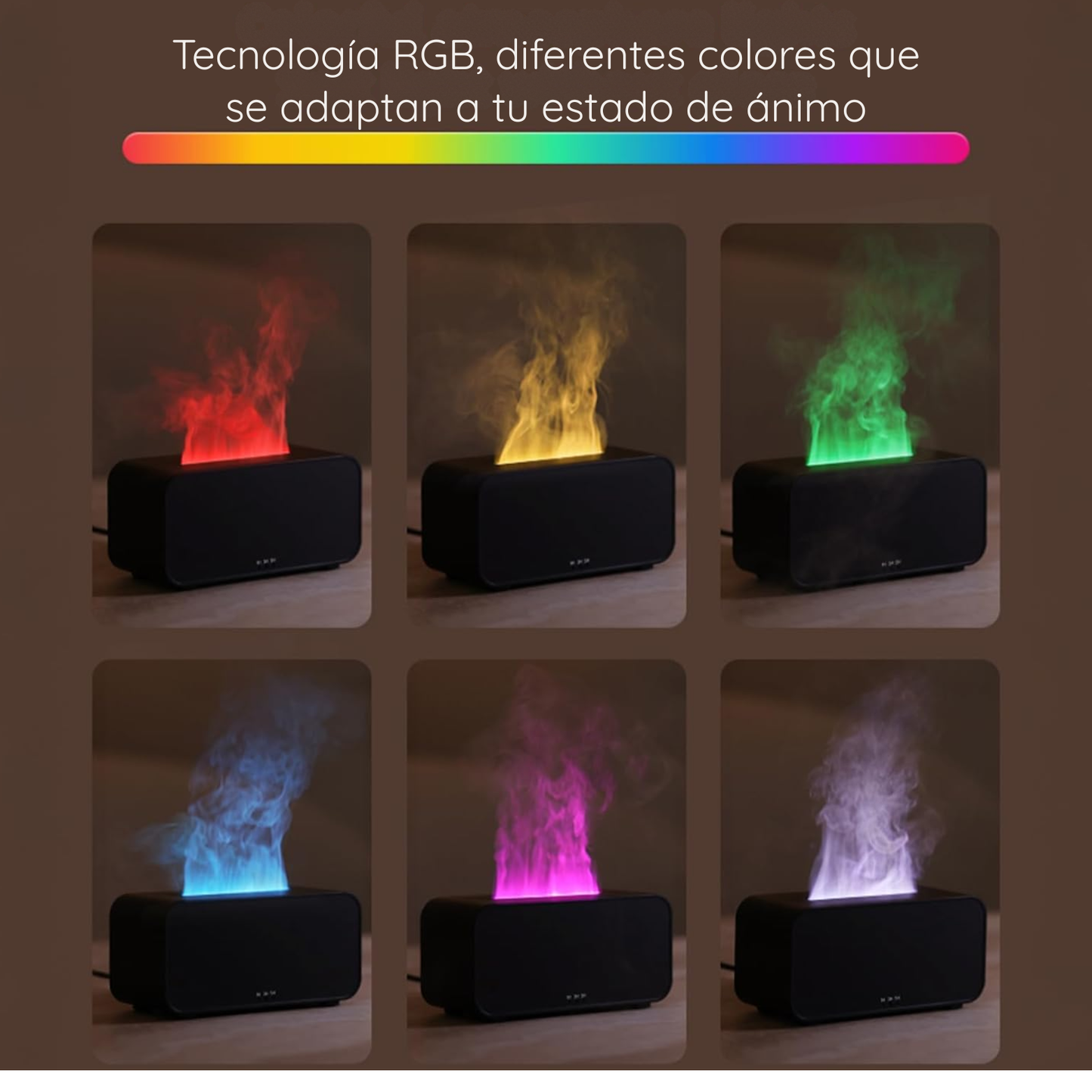 Humidificador Mini, Relajación y Aromaterapia