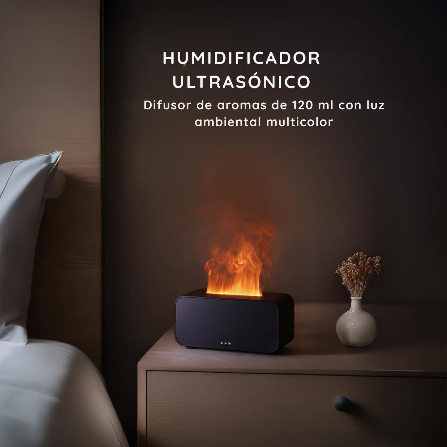 Humidificador Mini, Relajación y Aromaterapia