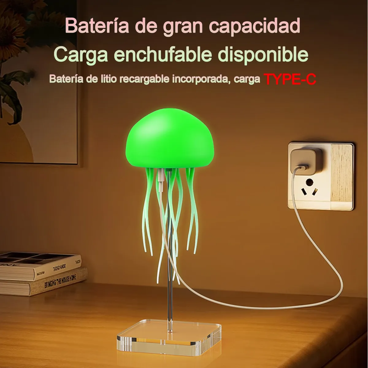 Lampara Medusa Relajante